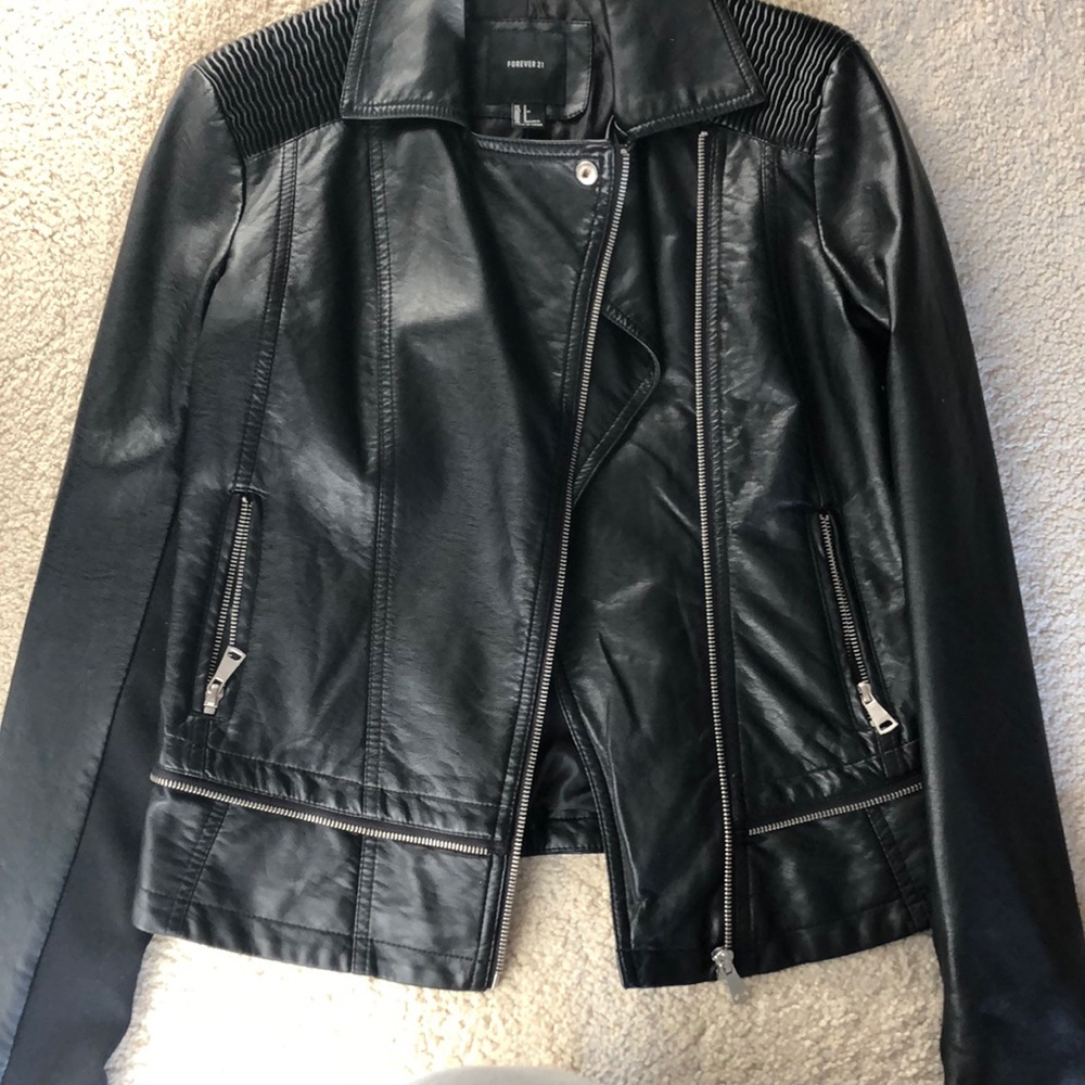 Leather jacket